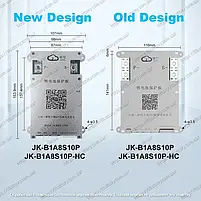 BMS 100A 3S 4S 7S 8S 12V-24V JKBMS 1A балансування LiFePo4 Li-ion LTO B1A8S10P, фото 3