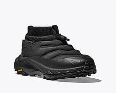 Черевики сліпони для туризму та прогулянок жіночі HOKA KAHA 2 FROST MOC GTX 1155196 BLACK/BLACK, фото 4