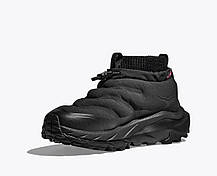 Черевики сліпони для туризму та прогулянок жіночі HOKA KAHA 2 FROST MOC GTX 1155196 BLACK/BLACK, фото 5