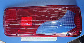 Скло правого заднього ліхтаря MAN (Блакитне) YÜCEPLAST YP-151R (81252296060, 81252256545)