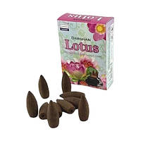 Конуси рідкий дим Darshan Лотос Backflow Dhoop Cone