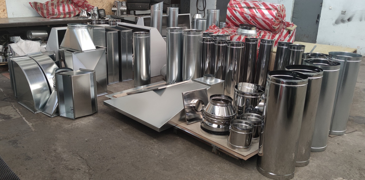 Повітропроводи та комплектуючі, фото 1