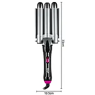 Потрійна плойка для волосся з керамічним покриттям RAF R.481 97Вт, фото 8