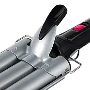 Потрійна плойка для волосся з керамічним покриттям RAF R.481 97Вт, фото 5