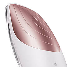 Електронна звукова термощітка для очищення обличчя Geske Sonic Thermo Facial Brush 6в1 (Starlight), фото 6