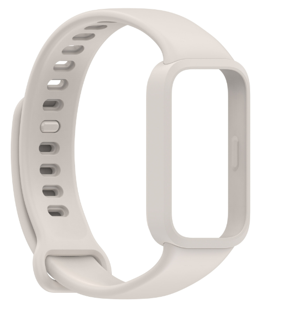 Ремінець-бампер DK для Xiaomi Mi Smart Band 9 Active | Sport Band (018850) (ivory)