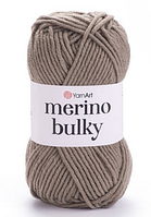 Пряжа Merino bulky-218 темний беж