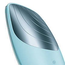 Електронна звукова термощітка для очищення обличчя Geske Sonic Thermo Facial Brush 6в1 (Turquoise), фото 3