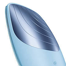 Електронна звукова термощітка для очищення обличчя Geske Sonic Thermo Facial Brush 6в1 (Aquamarine), фото 3