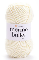 Пряжа Merino bulky-502 молочний