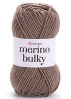 Пряжа Merino bulky-514 темний беж