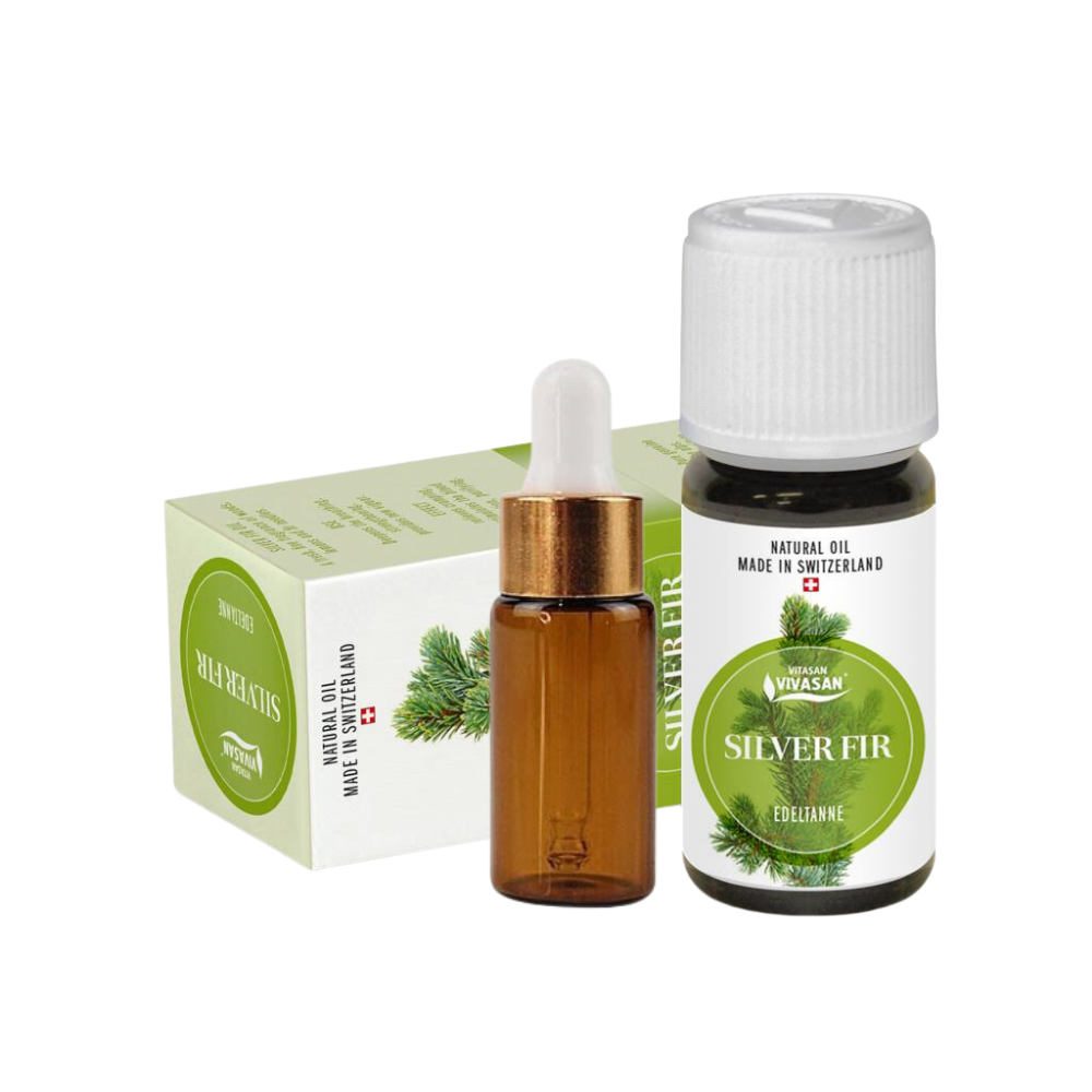 Натуральна ефірна олія Ялиця Біла 5мл пробник Вівасан Швейцарія Vivasan Silver Fir Oil Essential Switzerland