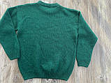 В'язаний  жіночий светр зелений Л, фото 4