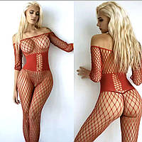 Бодистокинг в крупную сетку Белье для интимной близости