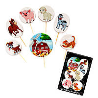 НАБІР КОНДИТЕРСЬКИХ ПРИКРАС “ВЕСЕЛА ФЕРМА” ТМ Slado