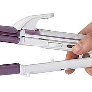 Плойка для волосся 3 в 1 з керамічним нагрівачем RAF R.604 35Вт, фото 8