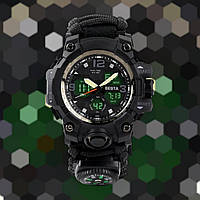 Часы для военных и спортсменов Противоударные наручные,Стрелочные военные часы,Светящиеся мужские часы.