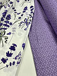 Постільна білизна сатин Лавандова симфонія, фото 2