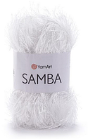 Пряжа Samba-01 білий