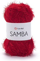 Пряжа Samba-156 червоний
