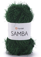 Пряжа Samba-200 зелений