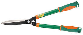 Ножиці для стрижки кущів 620 мм, хвилясті леза тефлон, двокомпонентні ручки MASTER TOOL 14-6133