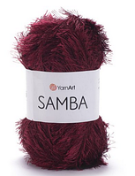 Пряжа Samba-2028 бордо