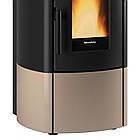 Камінопіч на гранулах із системою повітропроводів NORDICA Noris Plus tortora — 12 кВт, фото 4