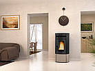 Камінопіч на гранулах із системою повітропроводів NORDICA Noris Plus tortora — 12 кВт, фото 7