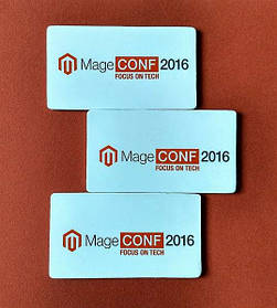 Магнитные визитки на вспененной основе. Размер 90х50 мм 5