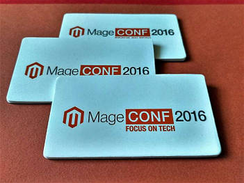 Магнитные визитки на вспененной основе. Размер 90х50 мм 3