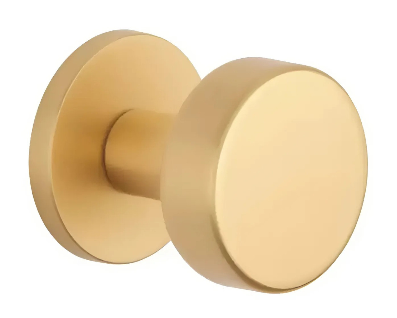 Фіксована ручка кноб для дверей Aprile Ruta R 7S AT матова латунь (Польща)