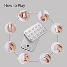 Магнітний слайдер антистрес SPIKE іграшка з металу фіджет EDC, фото 5