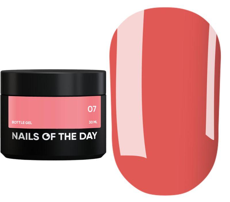 Гель для нарощування NAILSOFTHEDAY Bottle Gel №07 (бежевий), 30 мл
