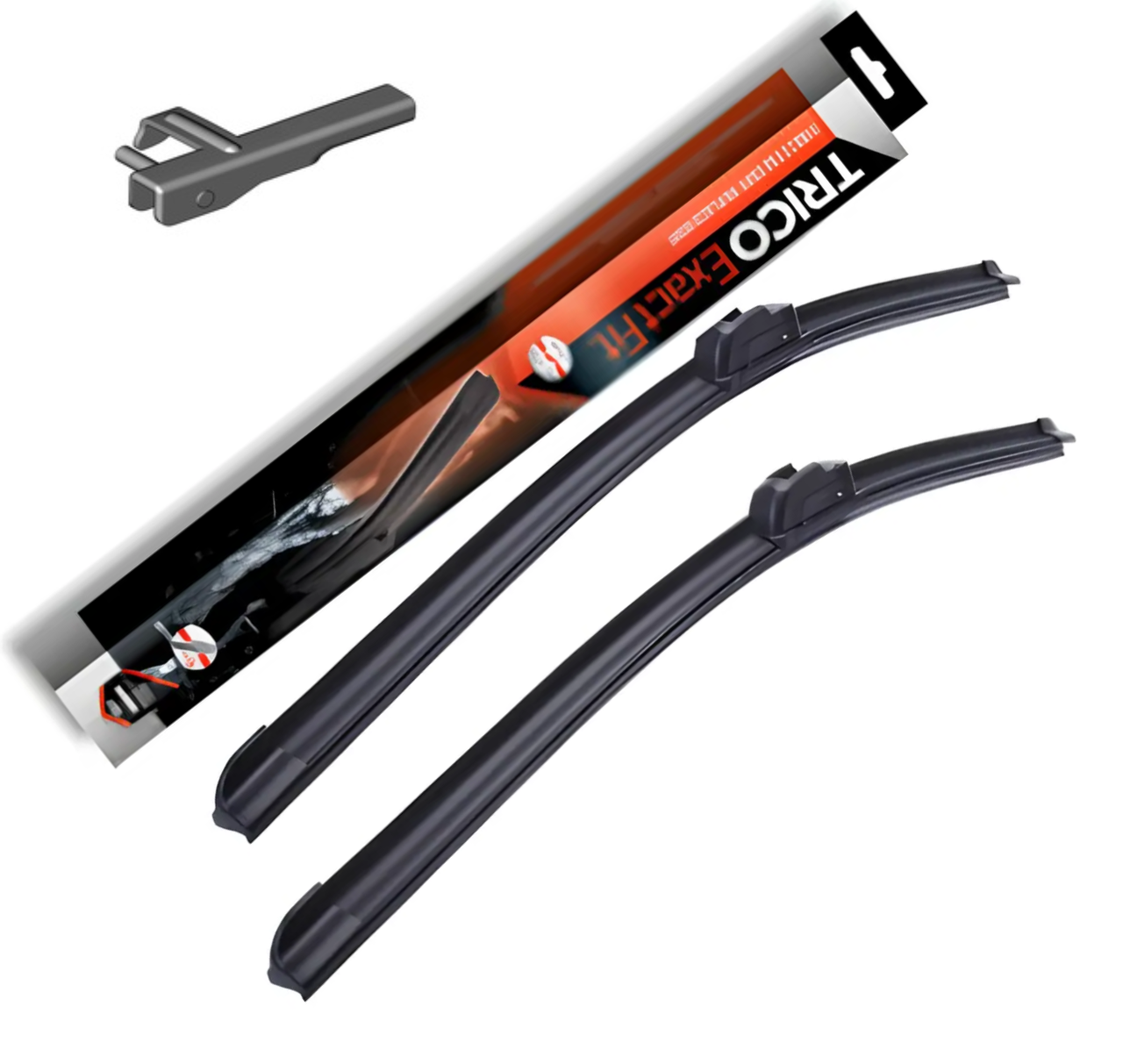 Двірники Trico для Ford Focus 2004-2011 р.в 650/430 мм Комплект щіток склоочисника ExactFit безкаркасні 2 шт. передні