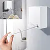 Сушарка для речей Japanese clothesline, Біла автоматична мотузка для білизни — настінна сушарка 4.2 м, фото 7