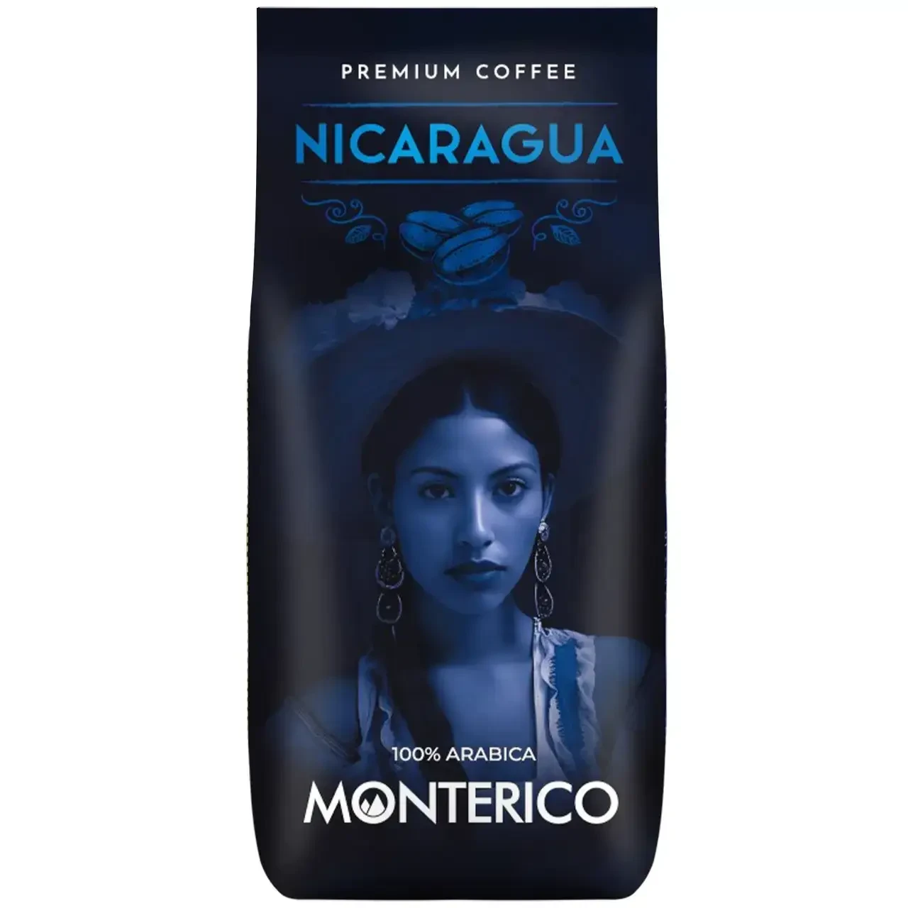 Кава в зернах 100% Арабіка Premium Monterico Nicaragua 1кг, фото 1