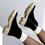 Зимові черевики на підошві кольору лате, фото 2