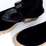 Зимові черевики на підошві кольору лате, фото 5