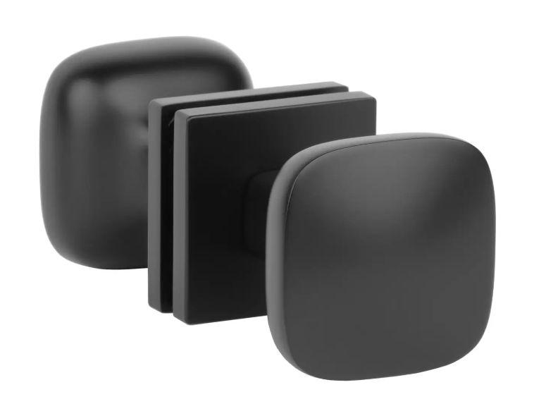 Ручки кноб фіксована/нефіксована Aprile AS Querca Q 7S чорний (Польща), фото 1