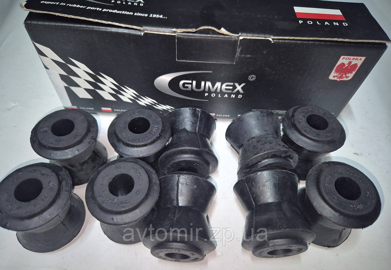 Втулки реактивних тяг Ваз 2101-2107, 2121 Gumex