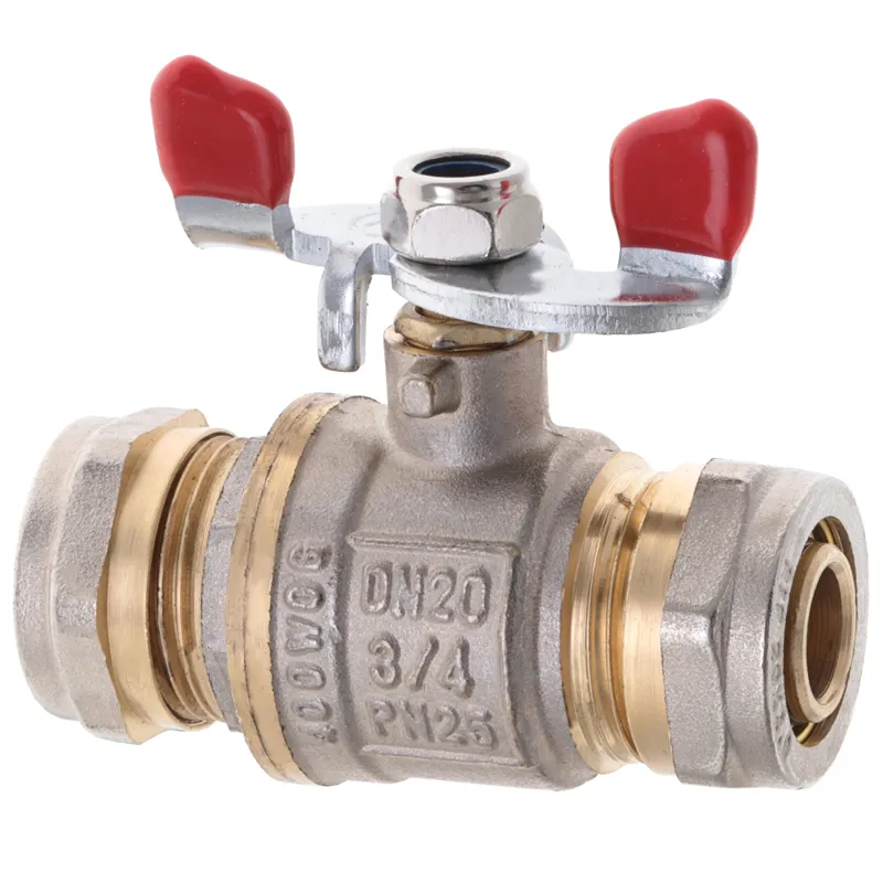 Кран кульовий Waterpro Wing 20x20 (MA0120), фото 1