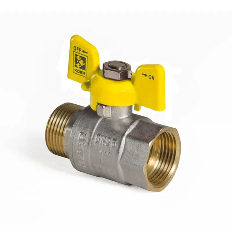 Кран кульовий Koer 1" ГШБ газ (KR.518.PR.GAS) (KR0054), фото 1