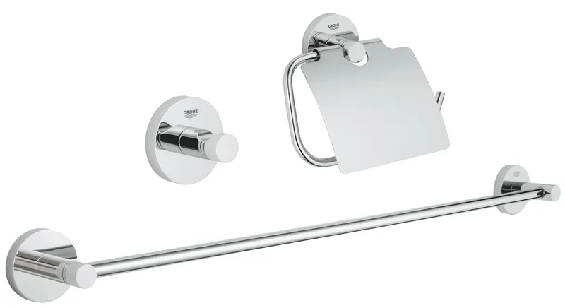 Набір аксесуарів 3 в 1 Grohe Essentials New (40775001), фото 1