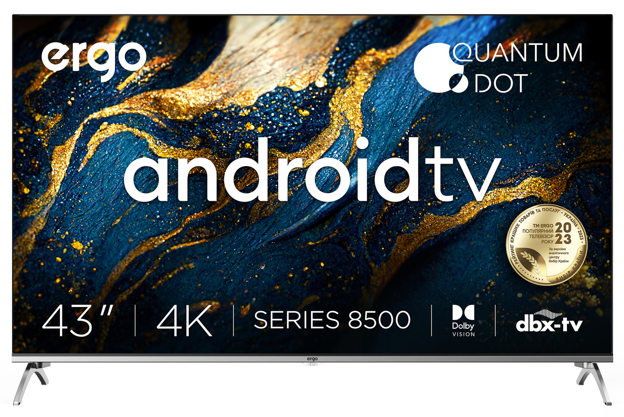 Телевізор Ergo 43GUS8555 43" Smart TV