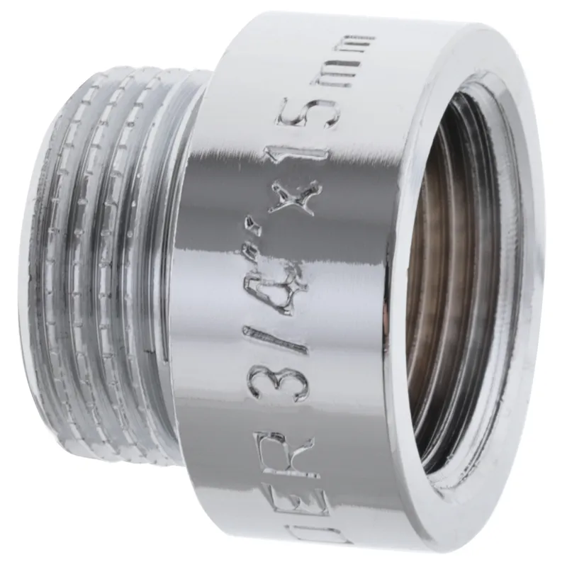 Подовжувач 3/4" -15мм (хром) Koer KF.E08-15.CHR (KF0105), фото 1