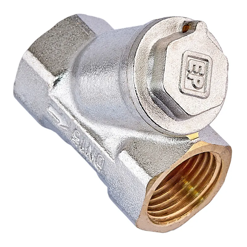 Фільтр грубої очистки Europroduct EP.0460 - 1/2" (нікельований) (EP6050), фото 1