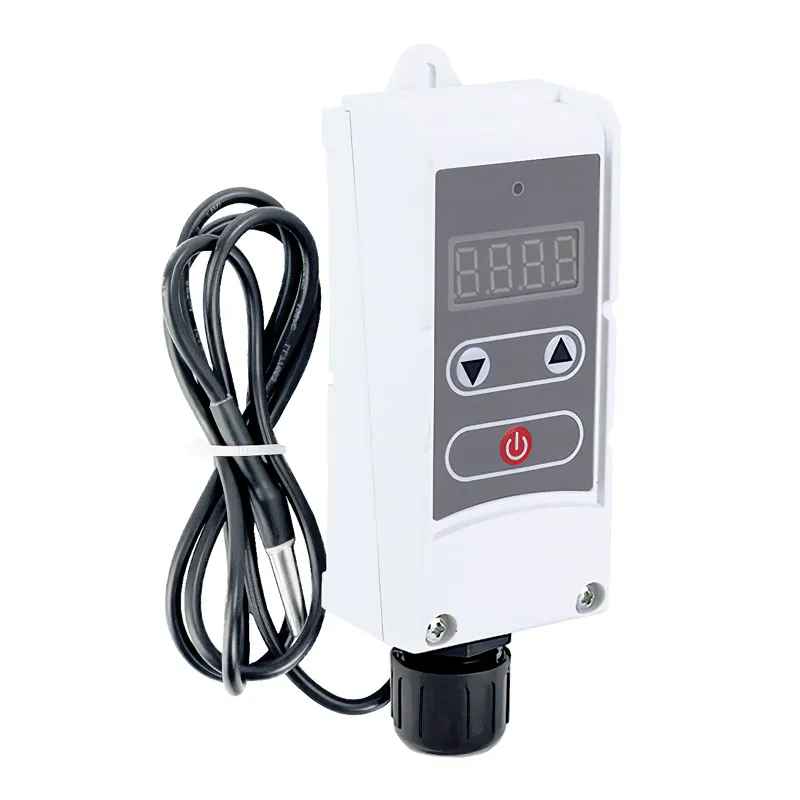 Термостат електричний накладний KOER KR.1355E (з виносною гільзою) (+5…+90*C) (KP2779), фото 1