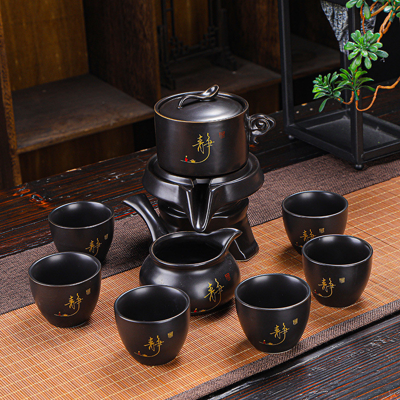 Набір для чайної церемонії для приготування чаю гайвань піали з чайником на 6 персон, фото 1