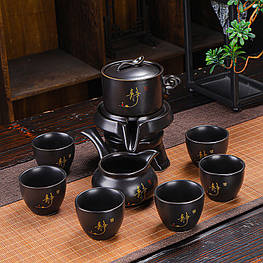 Набір для чайної церемонії для приготування чаю гайвань піали з чайником на 6 персон